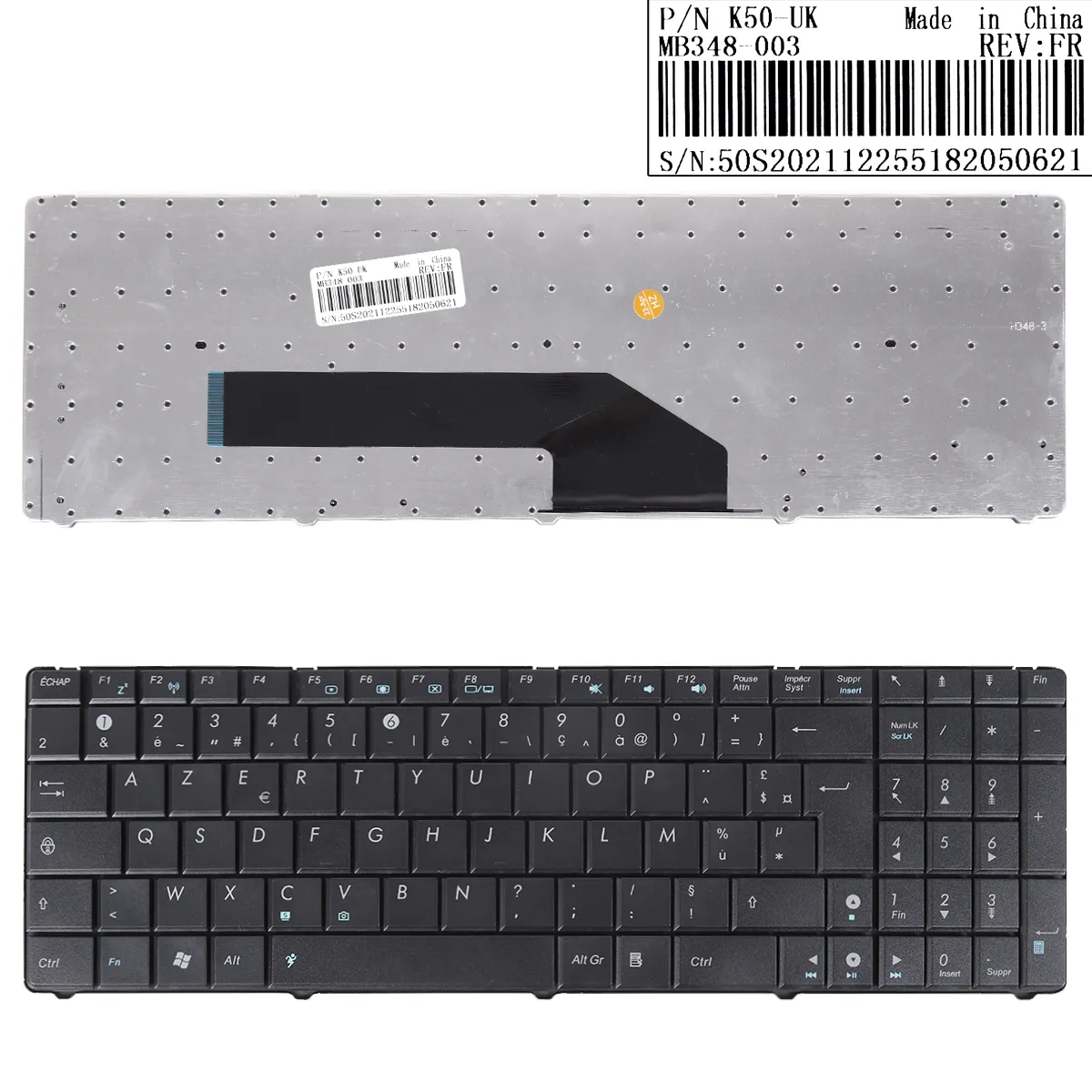 Picture of ASUS K50 BLACK (Without,win8)OEM